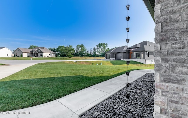 121 Liam Ct, Shepherdsville, KY 40165 - view of green lawn with a residential view