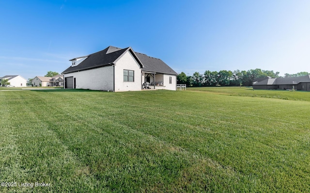 121 Liam Ct, Shepherdsville, KY 40165 - rear view of house with a yard