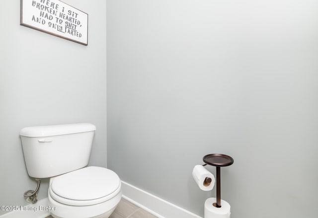 121 Liam Ct, Shepherdsville, KY 40165 - bathroom with toilet and tile patterned floors