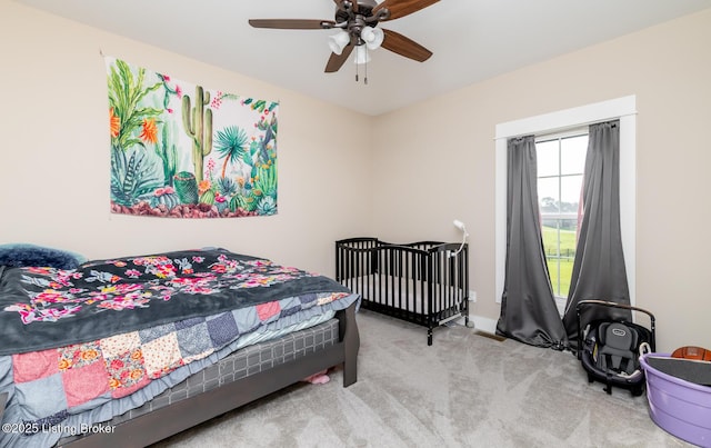 121 Liam Ct, Shepherdsville, KY 40165 - carpeted bedroom with ceiling fan