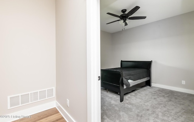 121 Liam Ct, Shepherdsville, KY 40165 - carpeted bedroom featuring baseboards and ceiling fan