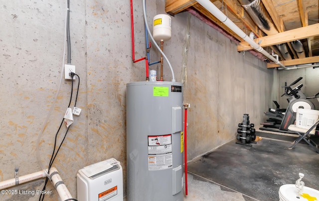 121 Liam Ct, Shepherdsville, KY 40165 - utility room featuring electric water heater