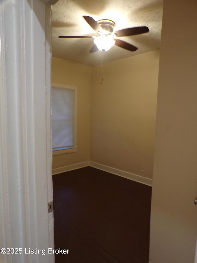 2113 Dumesnil St, Louisville, KY 40210 - unfurnished room with ceiling fan and a textured ceiling