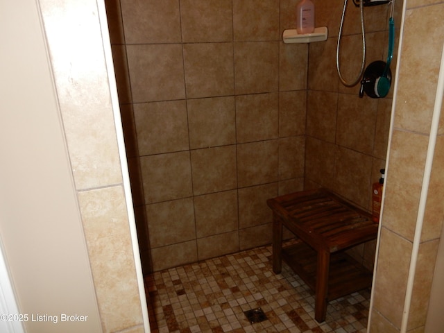 193 Pare Ct, Shepherdsville, KY 40165 - bathroom featuring a tile shower