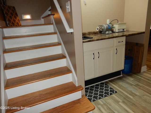 193 Pare Ct, Shepherdsville, KY 40165 - staircase with wood finished floors