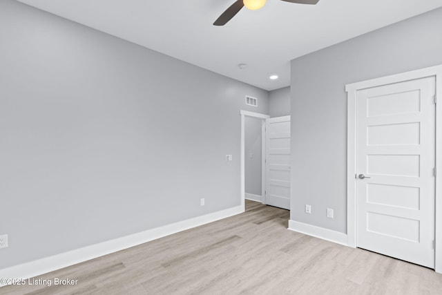 7103 Star Barn Ln, Crestwood, KY 40014 - unfurnished bedroom featuring wood finished floors and ceiling fan