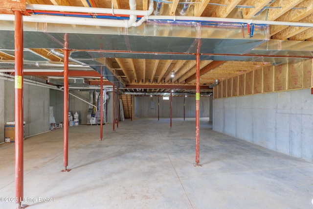 7103 Star Barn Ln, Crestwood, KY 40014 - unfinished below grade area with heating unit