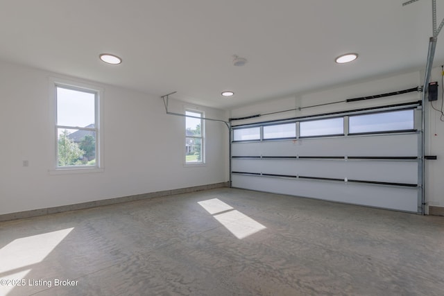 7103 Star Barn Ln, Crestwood, KY 40014 - garage with recessed lighting and baseboards