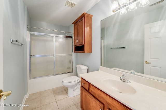 6708 Island Pointe Pl, Louisville, KY 40258 - full bath with vanity, combined bath / shower with glass door, and tile patterned flooring