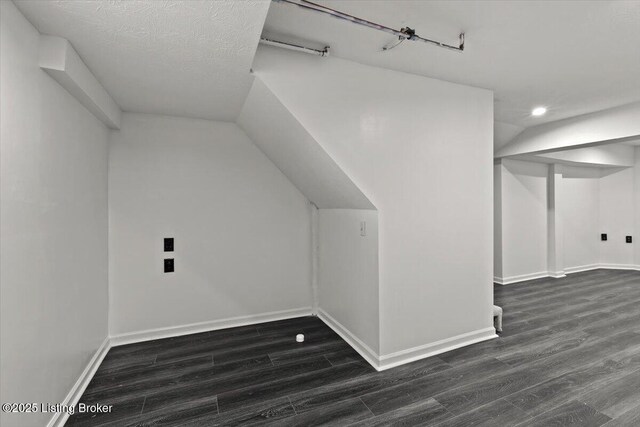 428 Pennsylvania Ave, Elizabethtown, KY 42701 - additional living space featuring wood finished floors, lofted ceiling, and recessed lighting