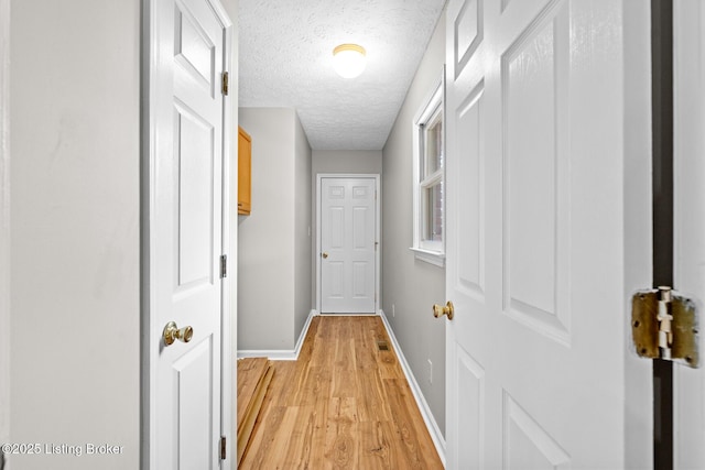 360 Van Buren Rd, Mount Eden, KY 40046 - hall with light wood finished floors and a textured ceiling