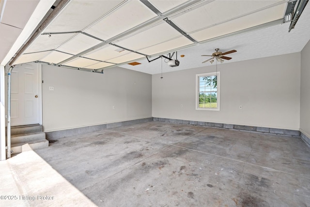 360 Van Buren Rd, Mount Eden, KY 40046 - garage featuring a garage door opener and baseboards