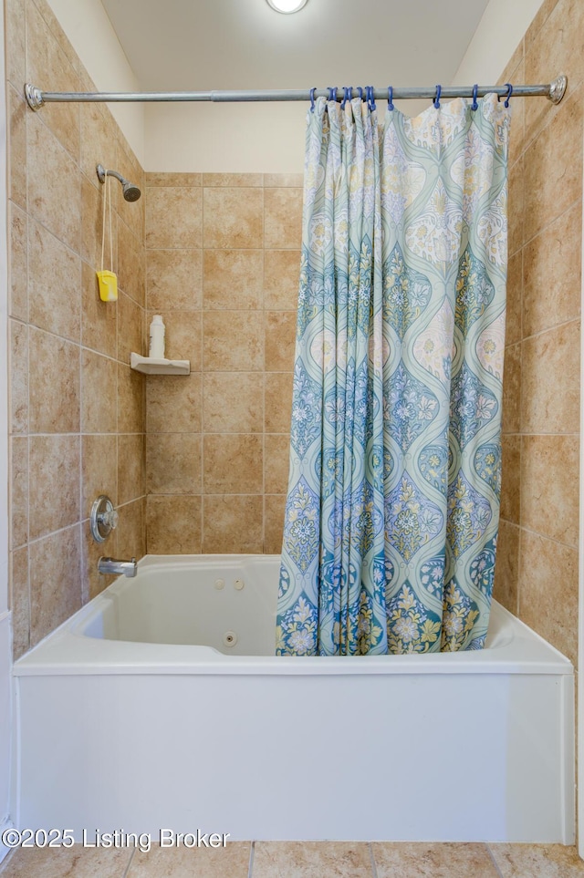 344 S Dorsey Ln Unit 344, Louisville, KY 40223 - full bathroom with shower / bath combination with curtain