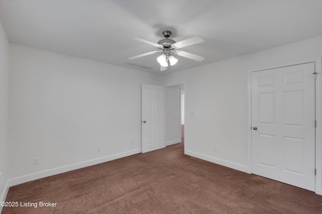 7230 Michael Benjamin Cir, Crestwood, KY 40014 - unfurnished bedroom featuring carpet and a ceiling fan