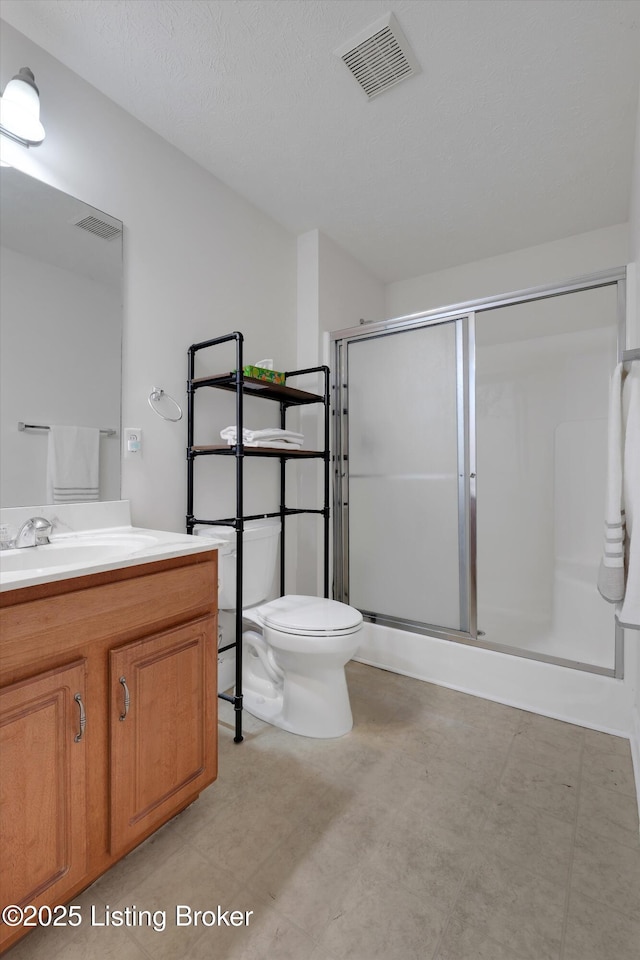 7230 Michael Benjamin Cir, Crestwood, KY 40014 - full bath with vanity, a shower stall, and tile patterned floors