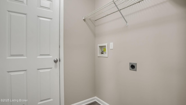 4806 Middlesex Dr, Louisville, KY 40245 - washroom featuring electric dryer hookup and washer hookup