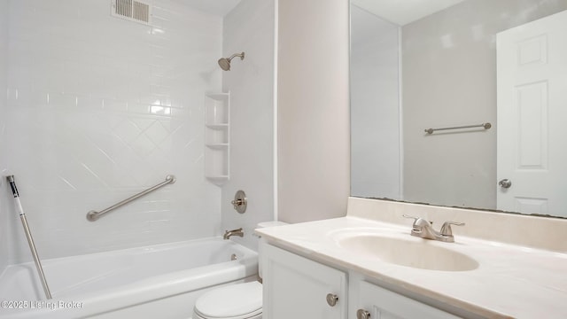 4806 Middlesex Dr, Louisville, KY 40245 - full bathroom featuring vanity and shower / bathtub combination