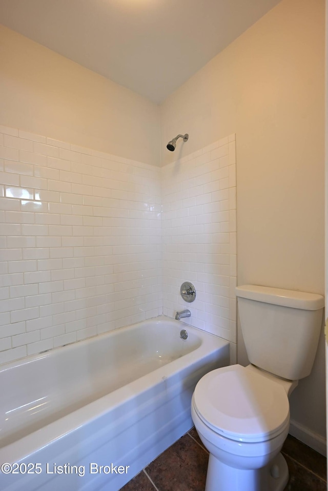 8705 Clover Ct, Louisville, KY 40242 - bathroom featuring shower / tub combination and tile patterned flooring
