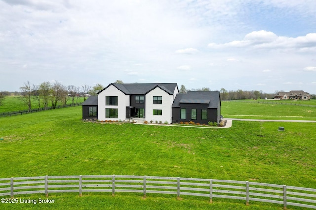 1160 Equestrian Lakes Ln, Finchville, KY 40022 - view of modern farmhouse