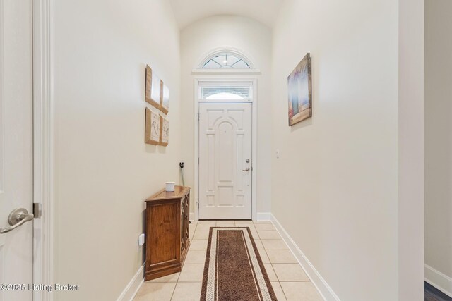 3105 Arbor Ridge Ln, New Albany, IN 47150 - foyer featuring light tile patterned floors and baseboards
