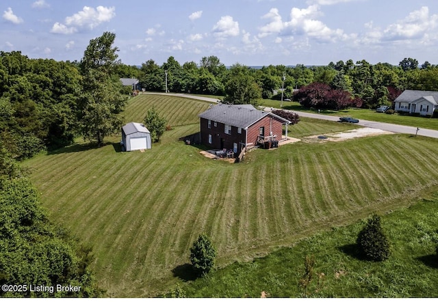 551 Tindale Dr, Taylorsville, KY 40071 - overview of rural landscape