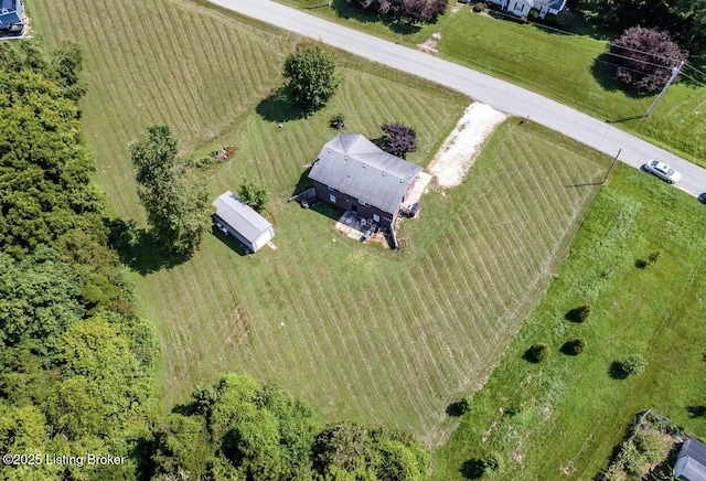 551 Tindale Dr, Taylorsville, KY 40071 - overview of rural landscape with extensive farmland