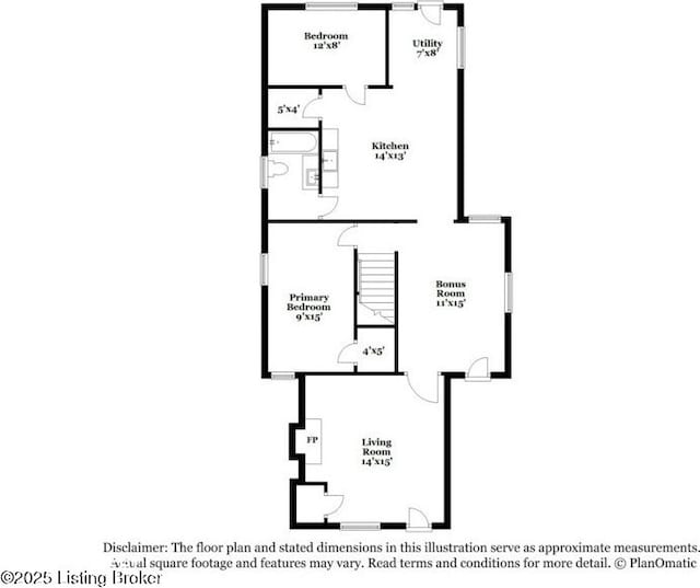 1851 Date St, Louisville, KY 40210 - view of home floor plan