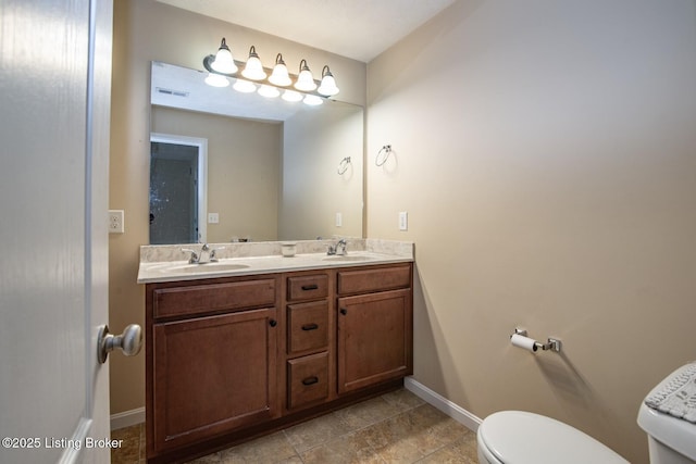 128 Boone Trce, Radcliff, KY 40160 - full bath featuring toilet and double vanity
