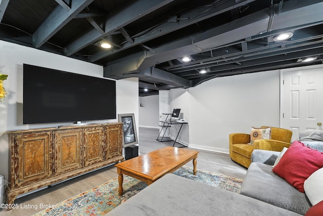 1724 Trevilian Way, Louisville, KY 40205 - living room with light wood-type flooring
