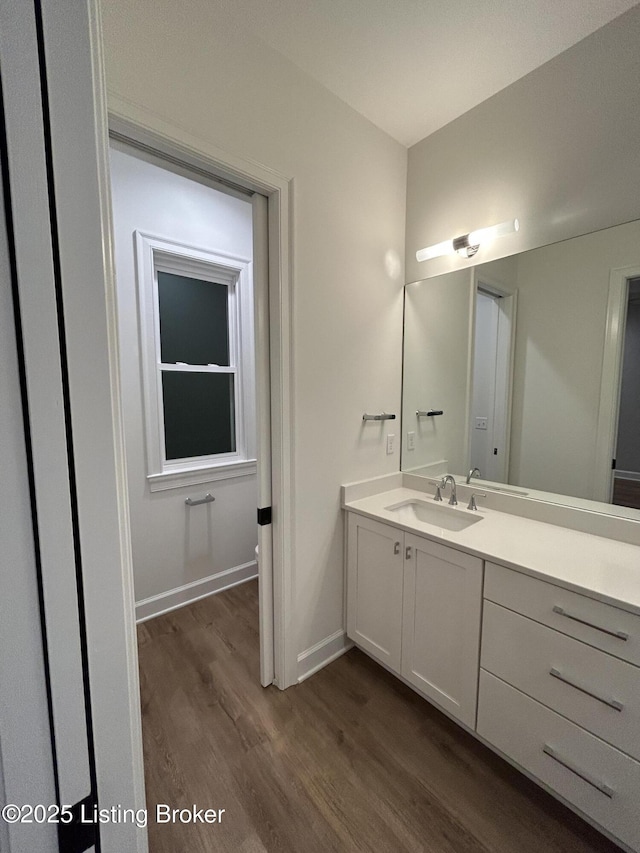 6355 Meeting St Unit 101, 201, Prospect, KY 40059 - bathroom with wood finished floors and vanity