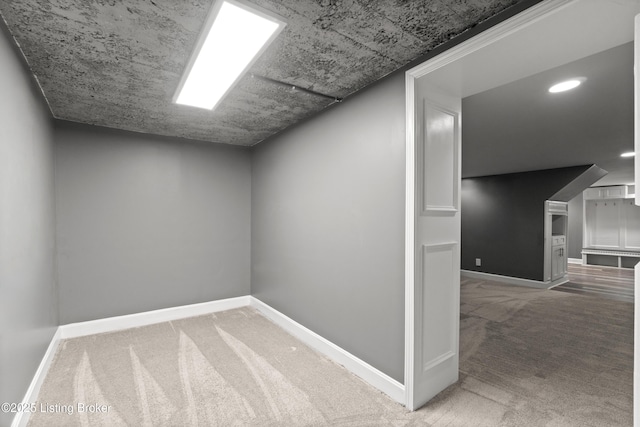 217 Shawnee Dr, Louisville, KY 40212 - basement with carpet flooring and recessed lighting