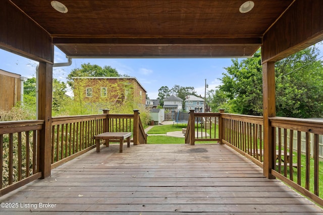 217 Shawnee Dr, Louisville, KY 40212 - wooden deck with a yard