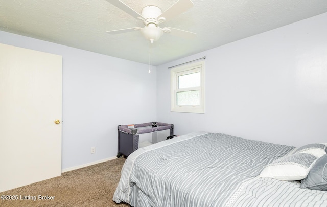 330 W Cardinal Ct, Madison, IN 47250 - carpeted bedroom featuring baseboards and a ceiling fan