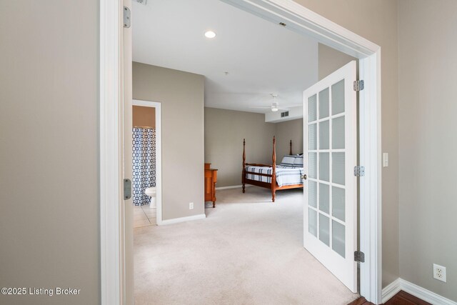 10600 Norton Commons Walk, Prospect, KY 40059 - hallway featuring baseboards and carpet flooring