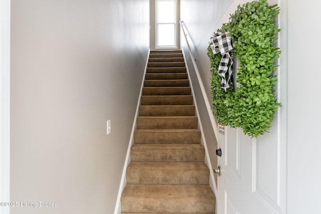 10600 Norton Commons Walk, Prospect, KY 40059 - staircase with carpet flooring and baseboards