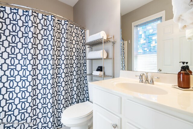 10600 Norton Commons Walk, Prospect, KY 40059 - full bathroom with vanity and a shower with shower curtain