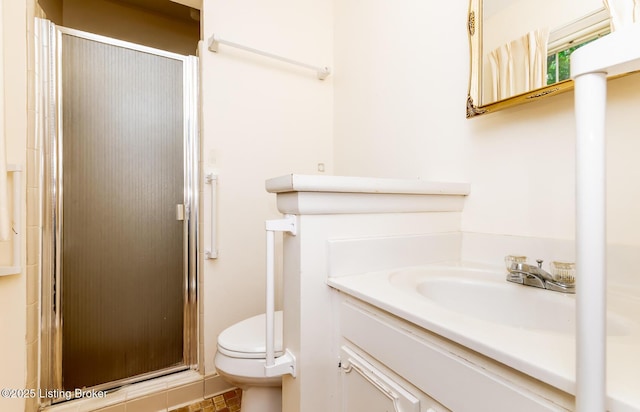606 N Arbor Dr, Louisville, KY 40223 - bathroom with a shower stall and vanity