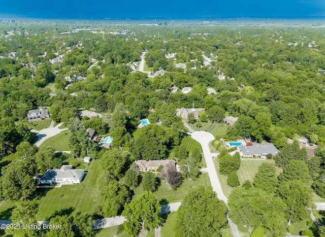 606 N Arbor Dr, Louisville, KY 40223 - drone / aerial view of a forest