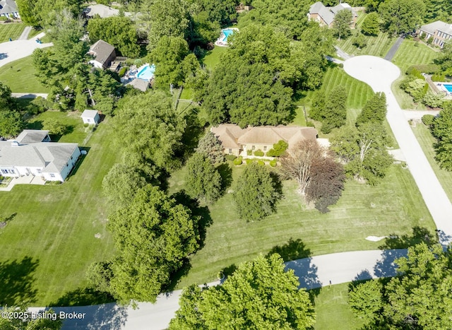 606 N Arbor Dr, Louisville, KY 40223 - bird's eye view