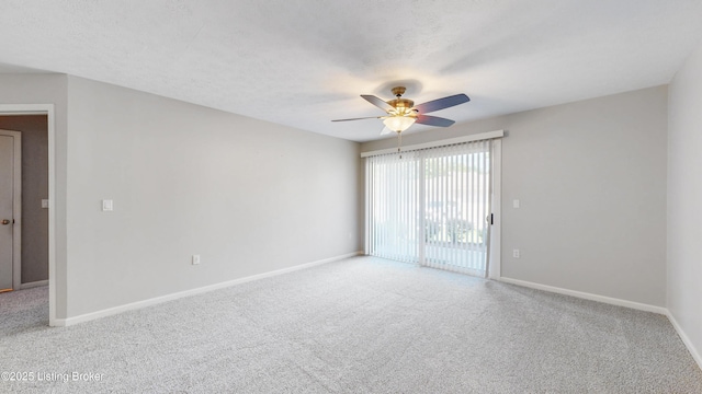 410 Ethridge Ave Unit 103, Louisville, KY 40223 - carpeted empty room featuring ceiling fan and baseboards