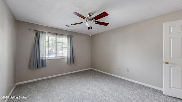 410 Ethridge Ave Unit 103, Louisville, KY 40223 - carpeted empty room featuring ceiling fan and baseboards