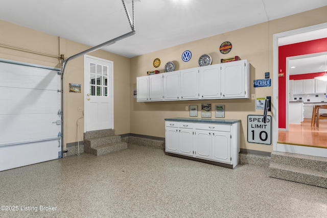 3012 Hayfield Dr, Louisville, KY 40205 - garage featuring baseboards