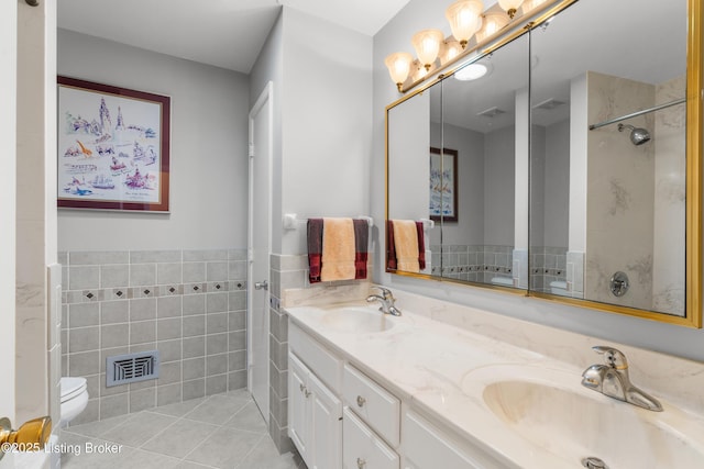 3012 Hayfield Dr, Louisville, KY 40205 - bathroom featuring double vanity and tile patterned floors