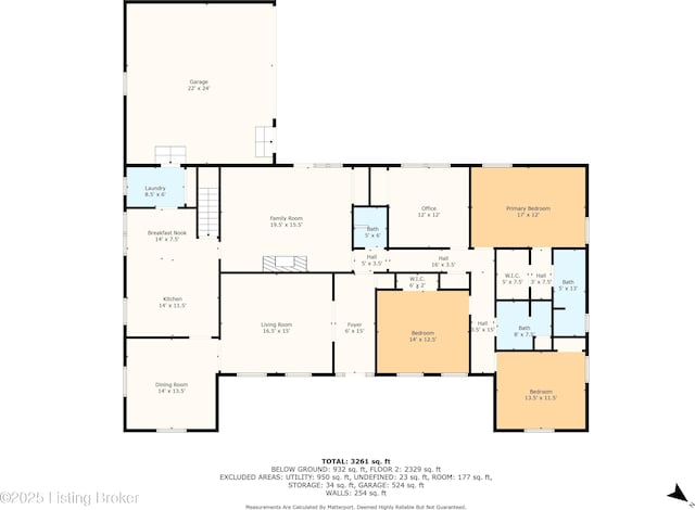 3012 Hayfield Dr, Louisville, KY 40205 - view of floor plan / room layout