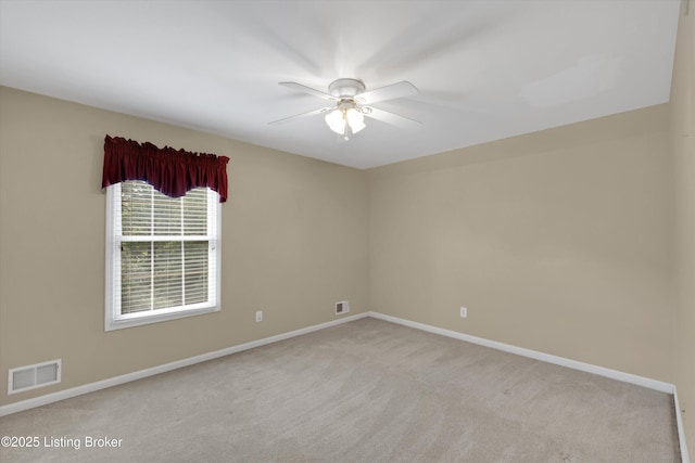 7728 Cottage Cove Way, Louisville, KY 40214 - carpeted spare room with ceiling fan and baseboards