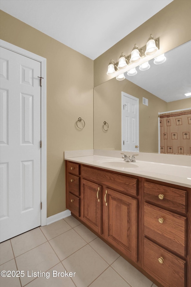 7728 Cottage Cove Way, Louisville, KY 40214 - bathroom featuring vanity and tile patterned floors