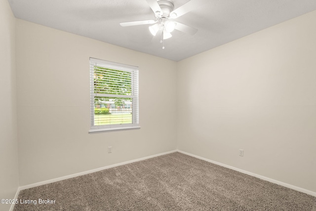 180 Summers Dr, Shepherdsville, KY 40229 - spare room featuring carpet and a ceiling fan