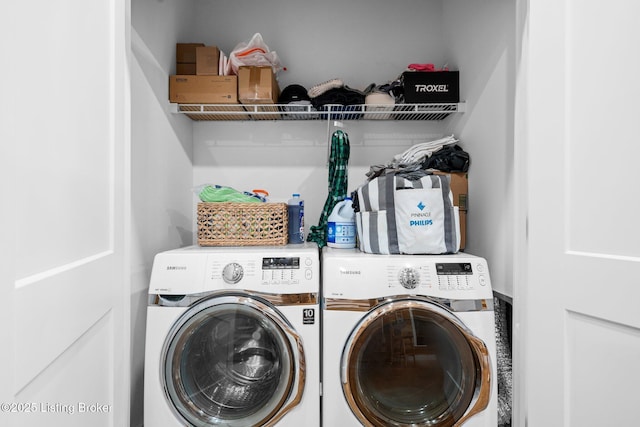 422 Lilac Ln, Cub Run, KY 42729 - laundry area with washer and dryer