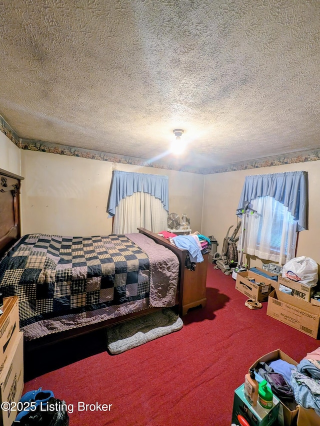 118 Hardin Spring Rd, Big Clifty, KY 42712 - bedroom featuring carpet floors and a textured ceiling