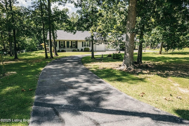 164 Greenshores Circle Ln, Mcdaniels, KY 40152 - view of front of house with driveway